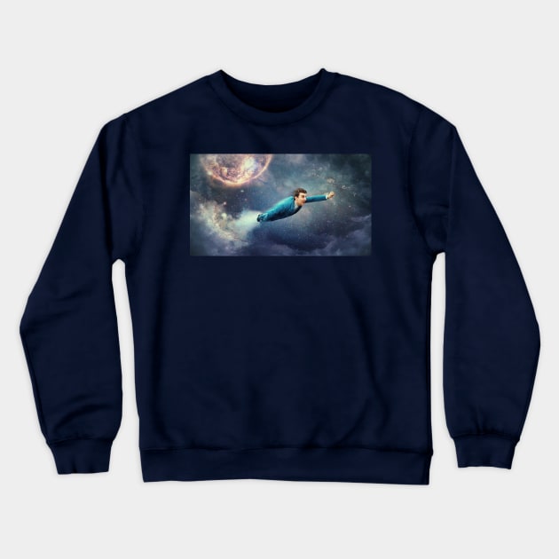 superpower Crewneck Sweatshirt by 1STunningArt